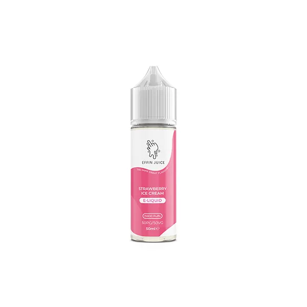 0mg EFFIN Juice 50ml Shortfill 0mg (50VG/50PG)