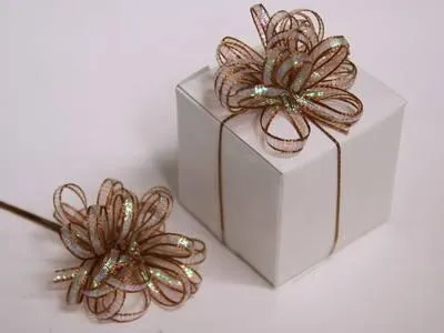 36 PCS Chocolate Ribbon Bows Wedding Party Dress Favor Gift Craft