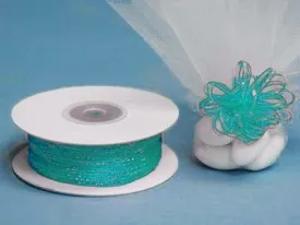 50 Yards 1/8" DIY Turquoise Pull Ribbon Wedding Party Dress Favor Gift Craft