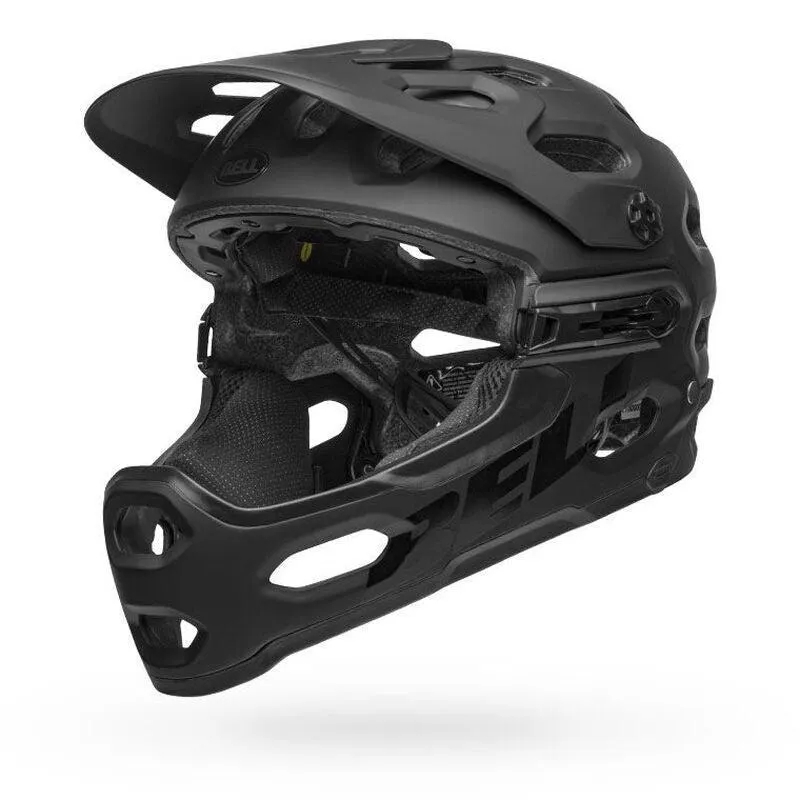 Bell Super 3R (MIPS) MTB Helmet - Matt Black / Grey