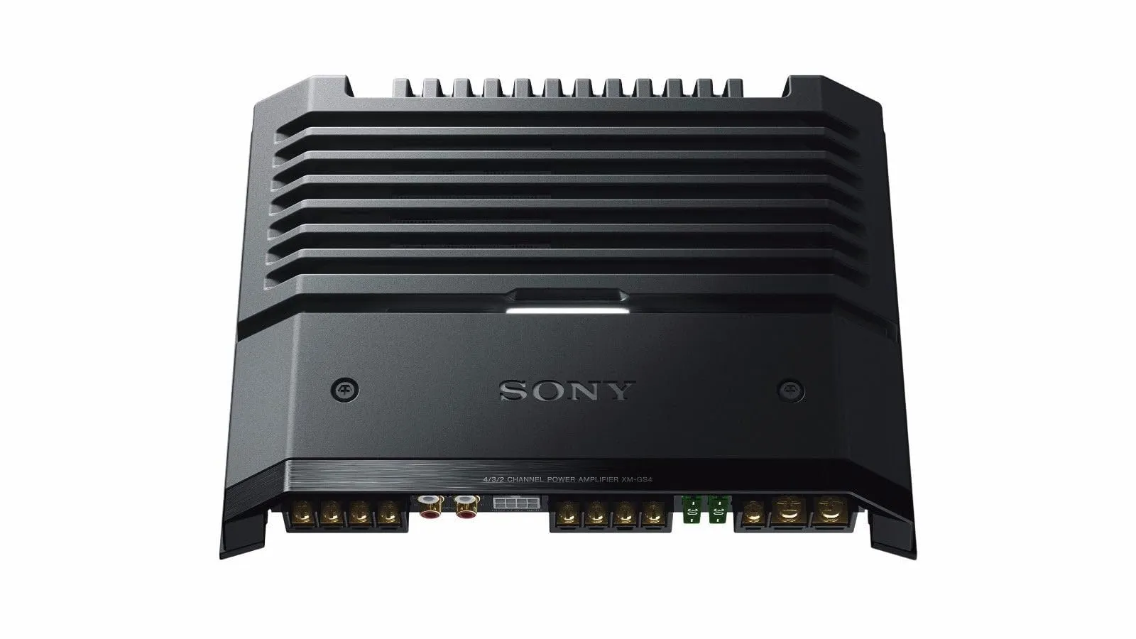 Certified Refurbished - Sony XMGS4 700W Max Hi-Resolution Audio Compatible 4-Channel Car Amplifier