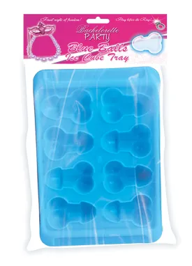 Cheeky Blue Balls Ice Cube Mold for Fun Drinks