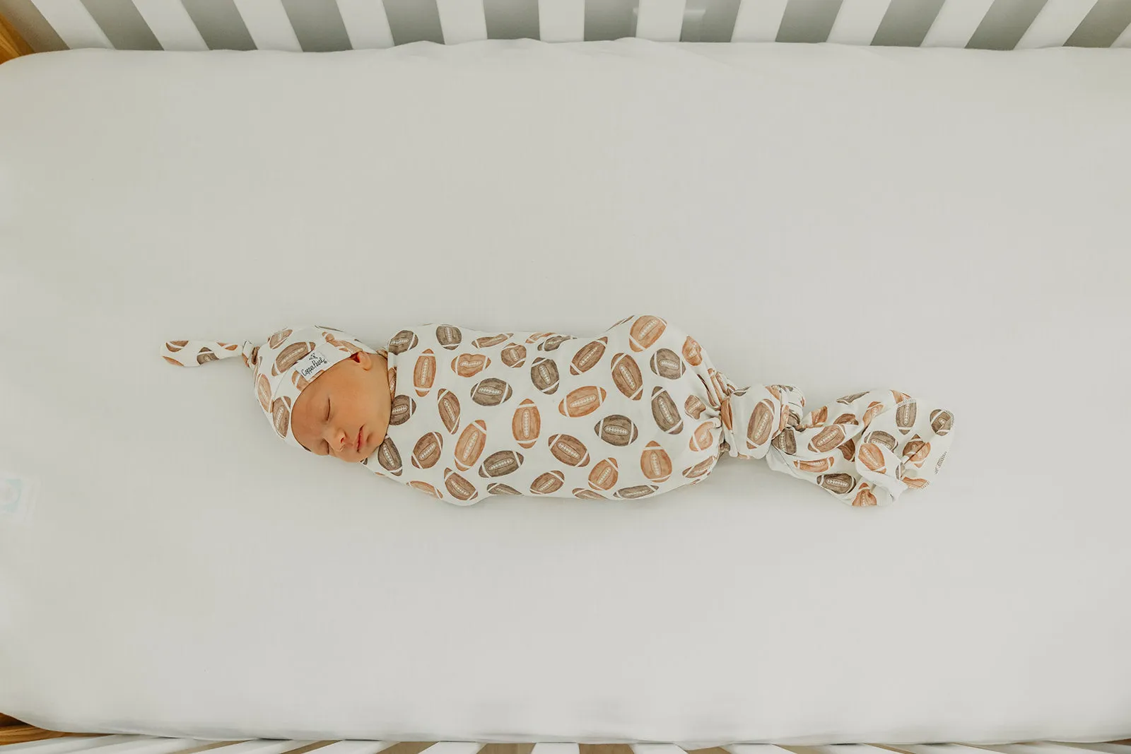 Copper Pearl Knit Swaddle Blanket | Blitz