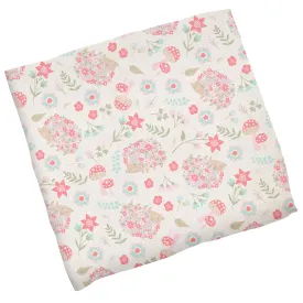 Cotton Muslin Baby Blanket - Hedgehog