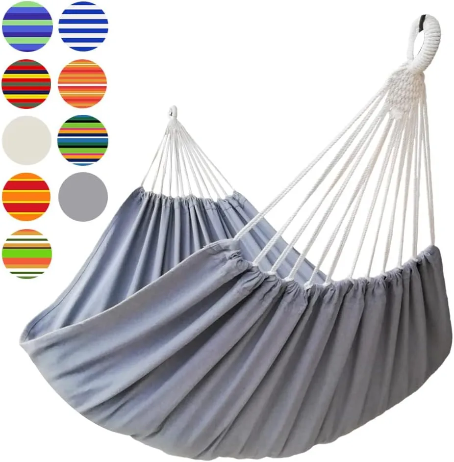 Double Hammock 500lb Capacity for Patio & Garden