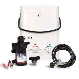 Eccotemp L5 Tankless Water Heater w/ Eccoflo Pump & Strainer