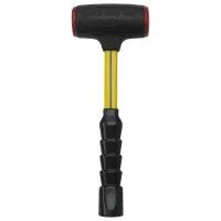 Extreme Power Drive Dead-Blow Hammers, 1 lb Head, 12 1/2 in Handle, Yellow