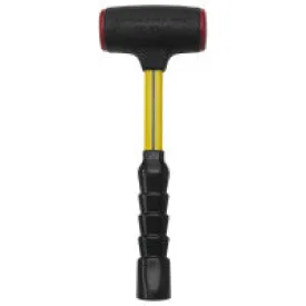 Extreme Power Drive Dead-Blow Hammers, 1 lb Head, 12 1/2 in Handle, Yellow