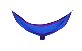 Grand Trunk Double Parachute Nylon Hammock- Ocean Blue/Purple