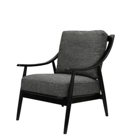 Greer armchair dark grey