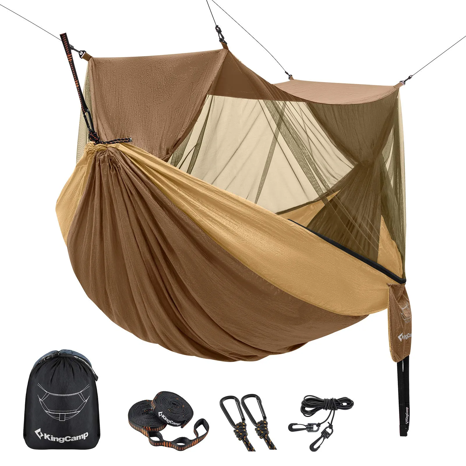 KingCamp Double nylon mosquito net hammock