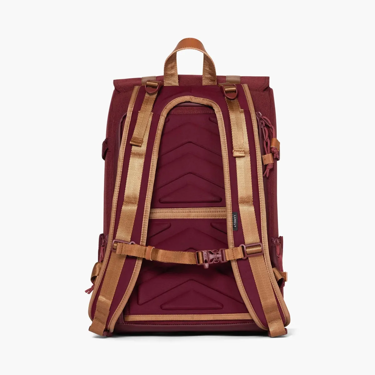 Langly : Alpha Compact Camera Backpack : Brick