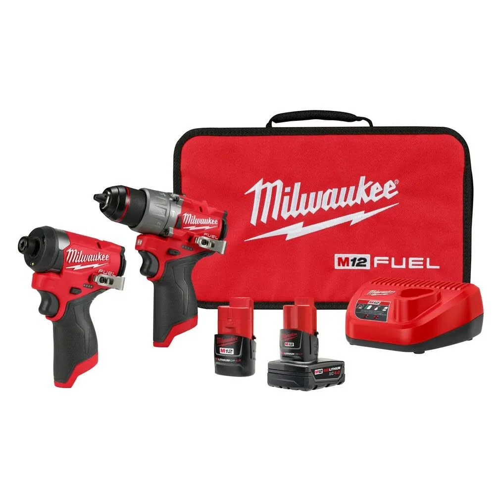 Milwaukee 3497-22 M12 Fuel 2-Tool Combo Kit