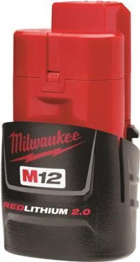 Milwaukee M12 Red Lithium 2.0Ah Compact Battery Pack