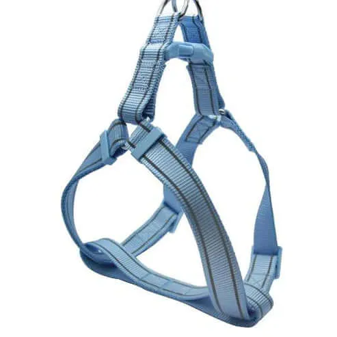 Nunbell Reflective Step-In Dog Harness - Adjustable & Comfortable for Small to Large Dogs (Multiple Colours)