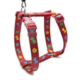 Nunbell Reflective Step-In Dog Harness - Adjustable & Comfortable for Small to Large Dogs (Multiple Colours)