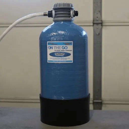 Portable Double Standard Water Softener by On The Go