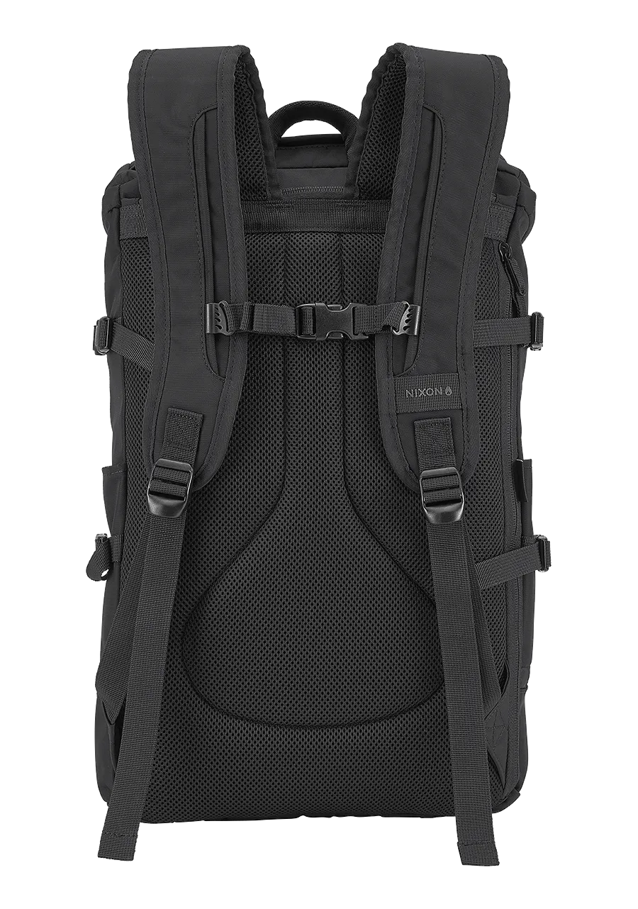 Scripps Backpack - All Black Nylon