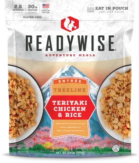 Value Pack Case of 6 Treeline Teriyaki Chicken & Rice